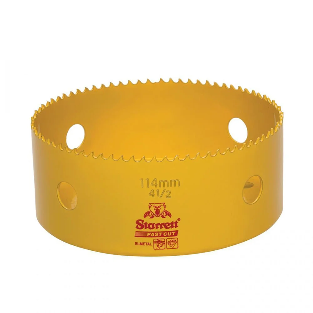 Serra Copo Bimetal 4.1/2Pol 114mm FCH0412-G Starrett