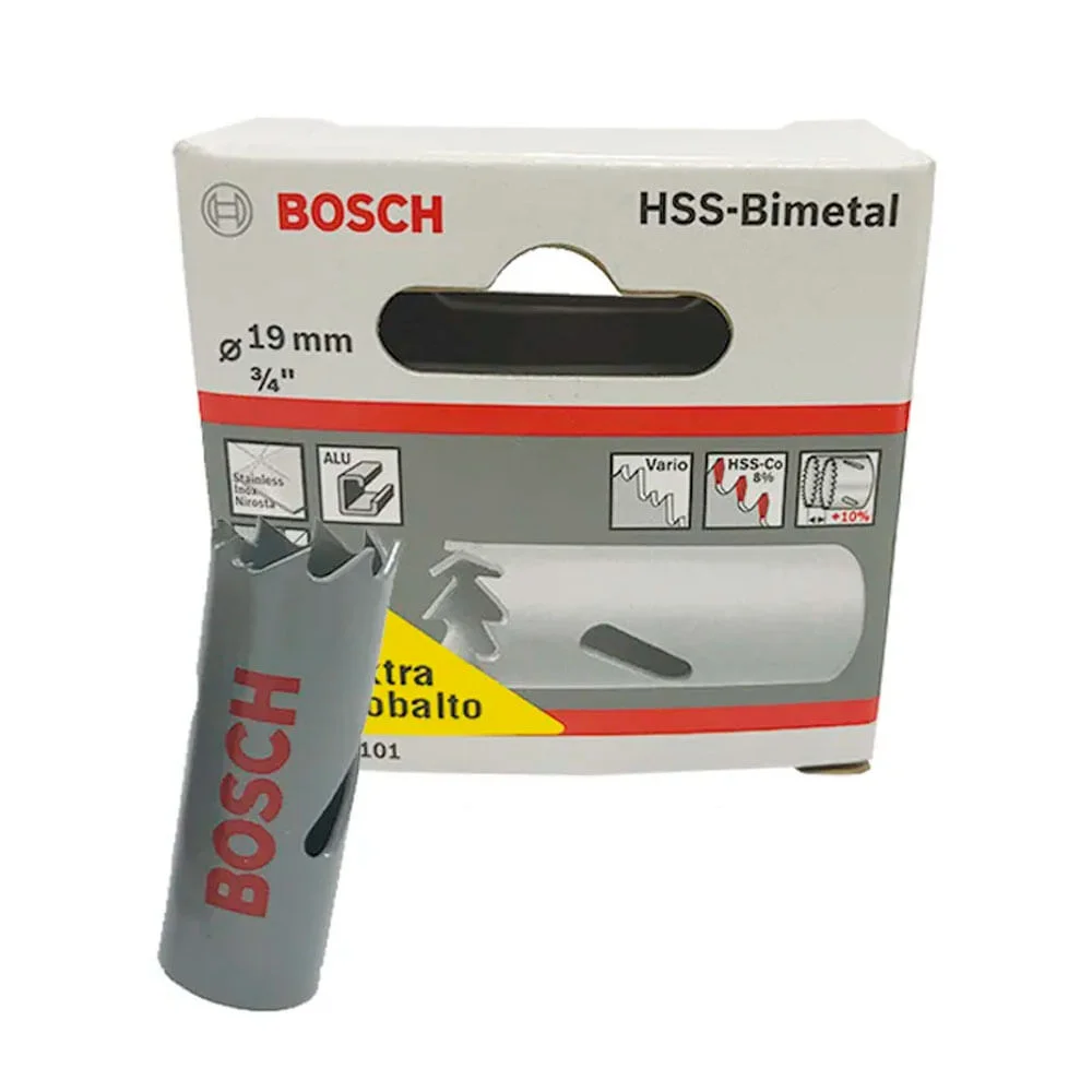 Serra Copo Bimetal Com Cobalto 19mm 3/4 Polegadas Bosch