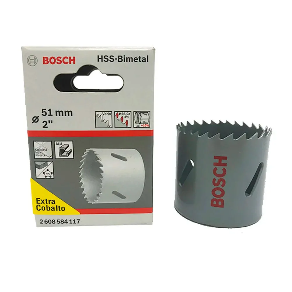 Serra Copo Bimetal Com Cobalto 51mm 2 Polegadas Bosch