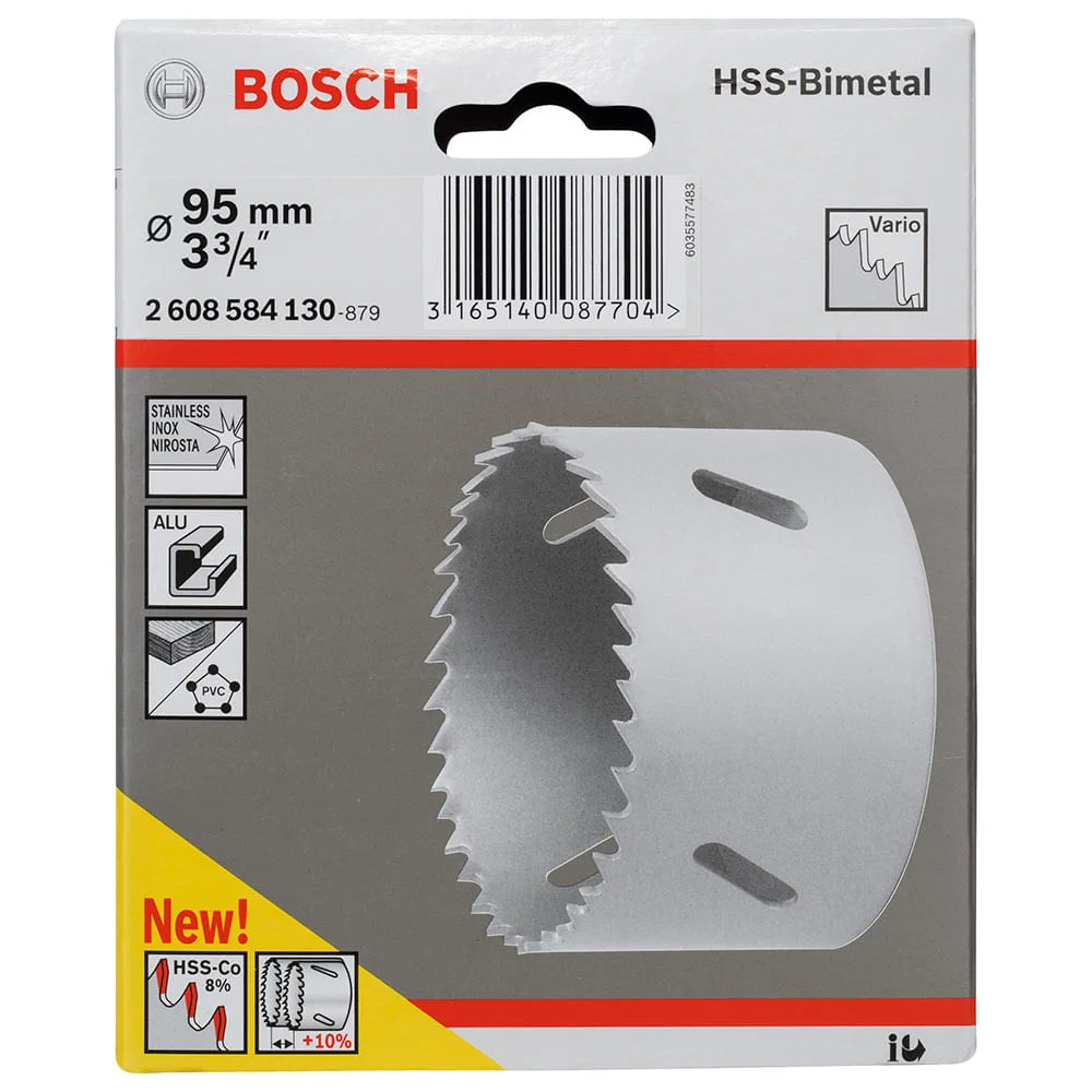 Serra Copo Bimetal com Cobalto 95mm Bosch