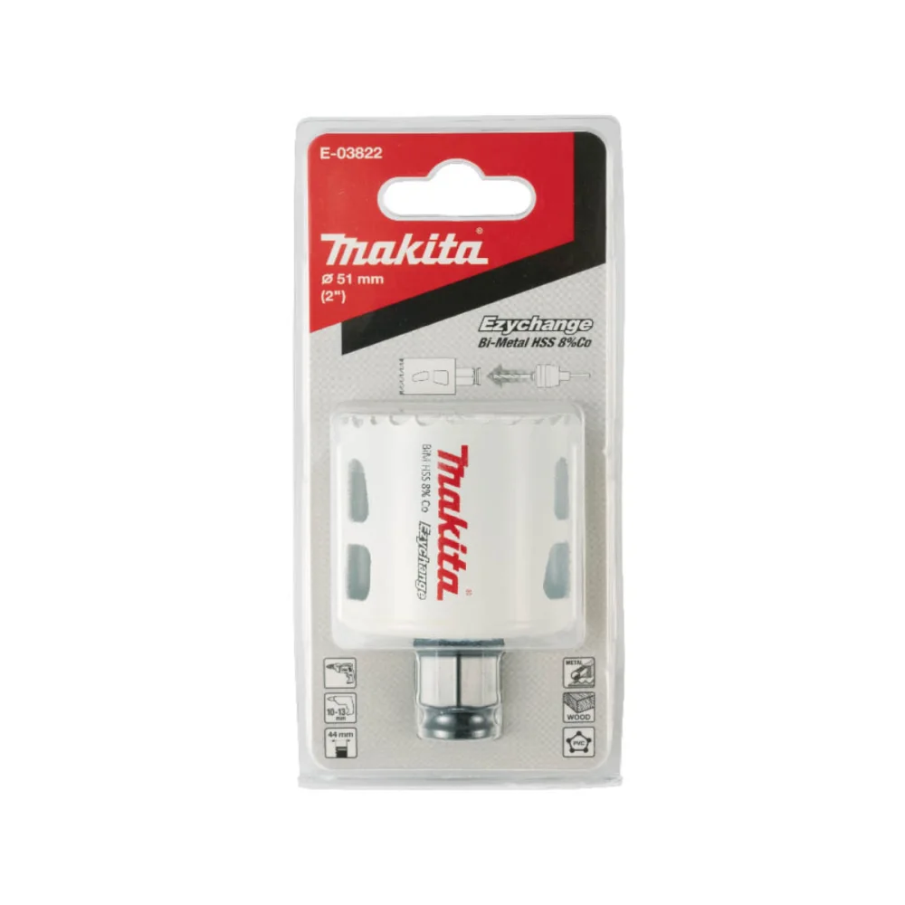 Serra Copo Bimetálica Ezychange 51x44mm E-03822 Makita