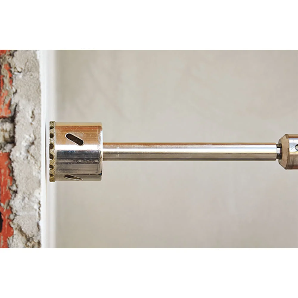 Serra Copo Diamantada 19mm 3/4 Pol com Haste DE019M Starrett