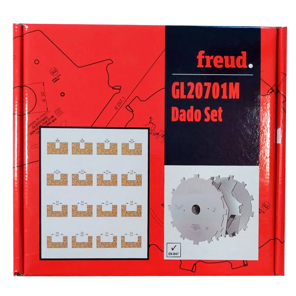 Serra de Disco Circular Saw Blade Dado 207x30-34 - F03FS09237000 - Freud