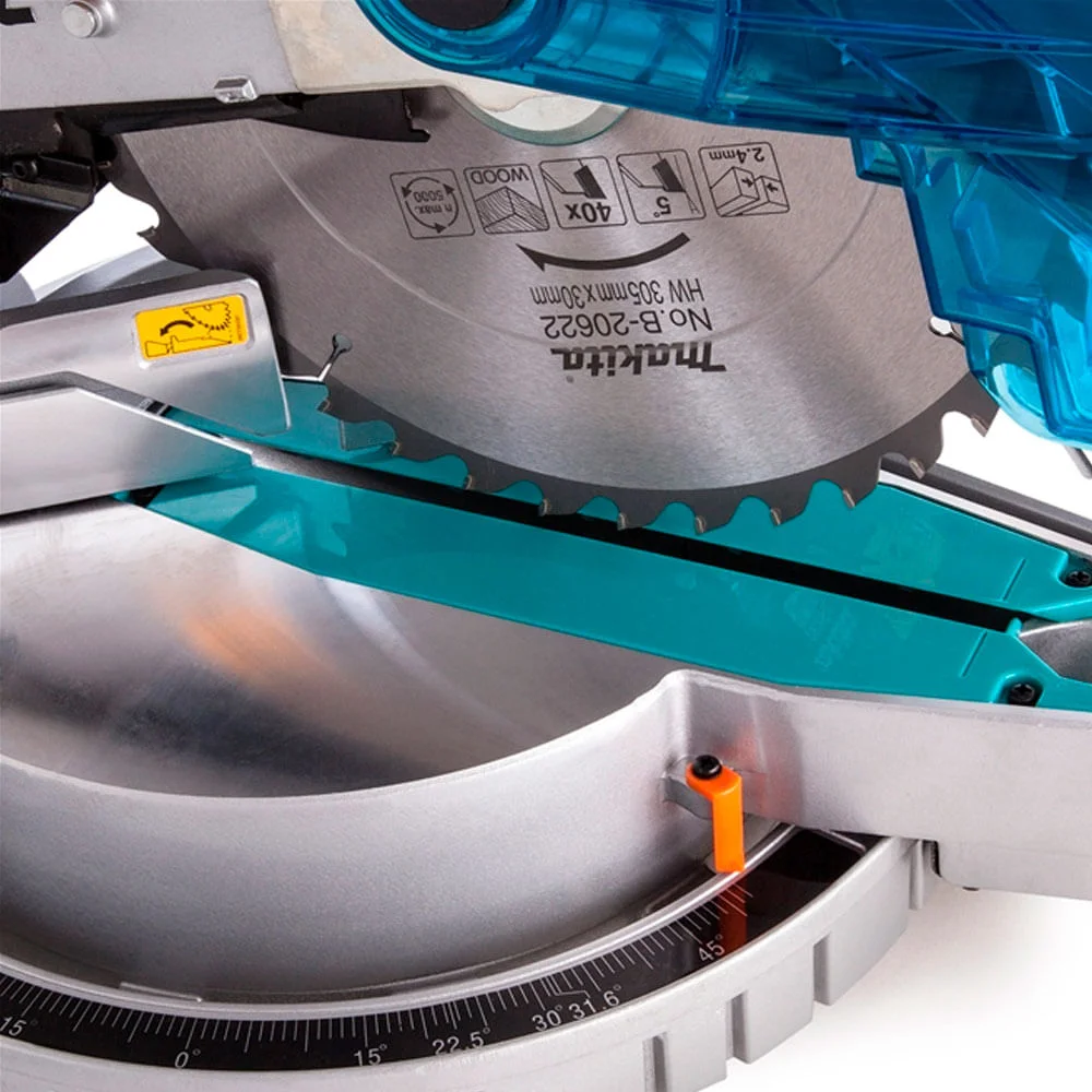 Serra de Esquadria com Mesa 305mm 1650 Watts LH1201FL Makita 220 Volts