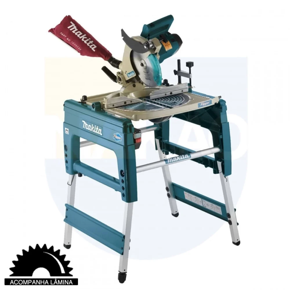 Serra de Esquadria e Bancada 260mm 1.650 Watts LF1000 Makita