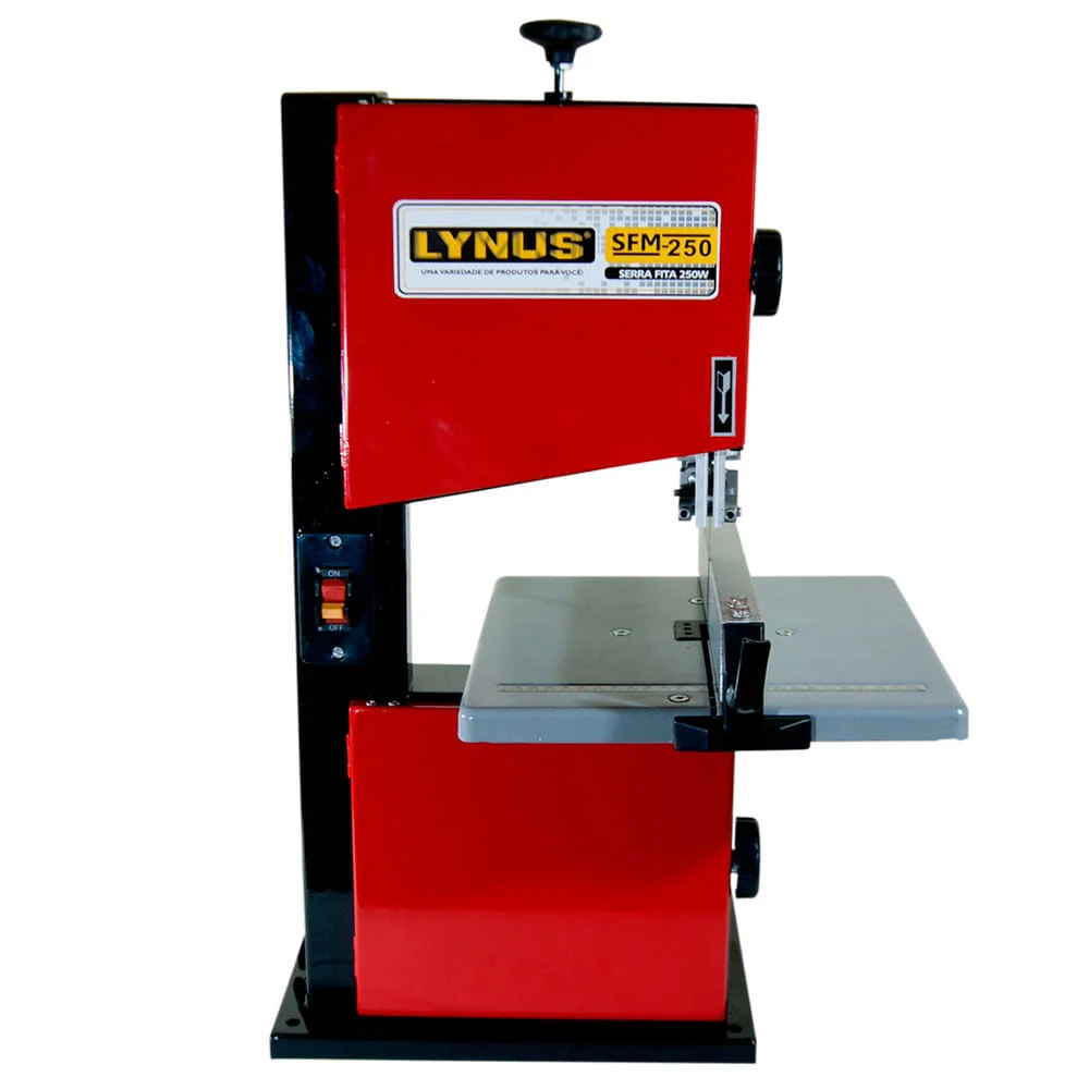 Serra Fita de Bancada 250 Watts SFM-250 Lynus
