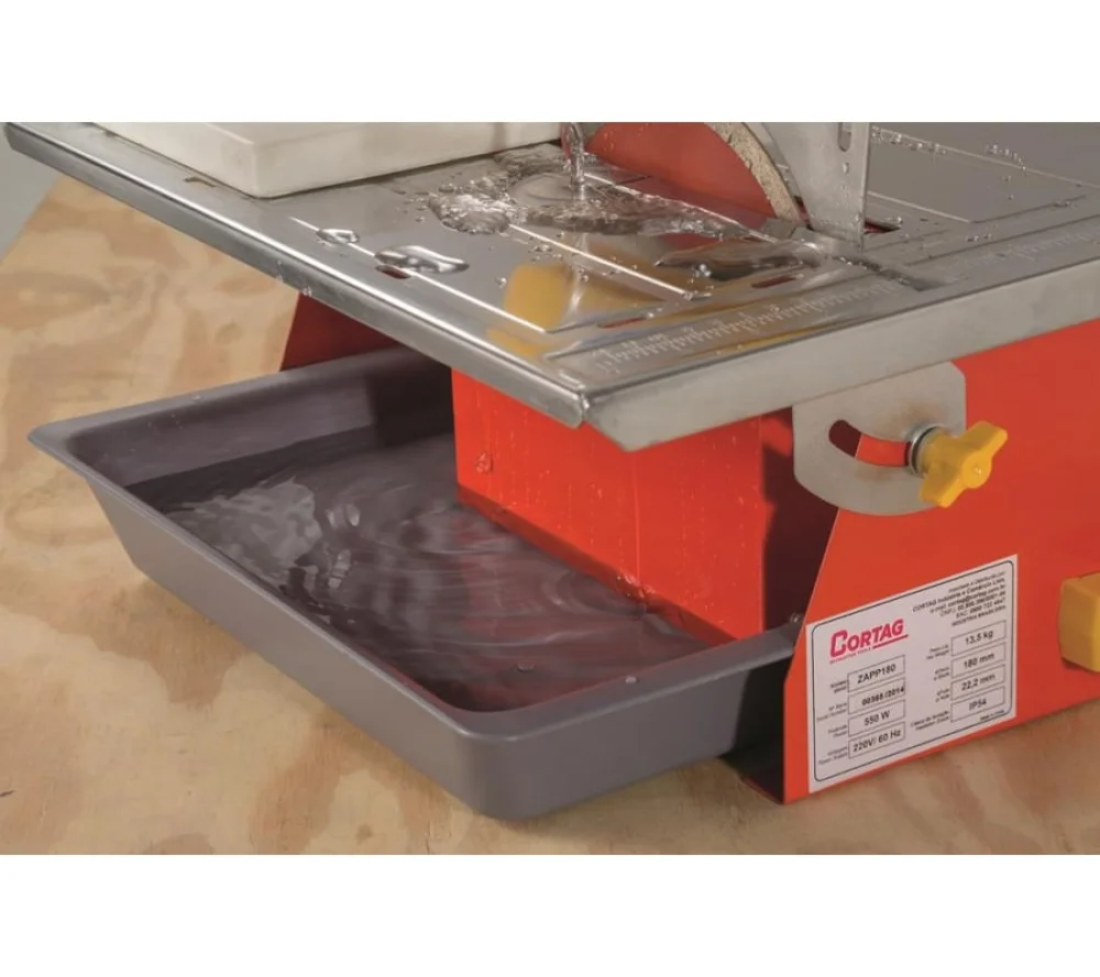 Serra Mármore de Bancada Portátil 550 Watts ZAPP 180 Cortag