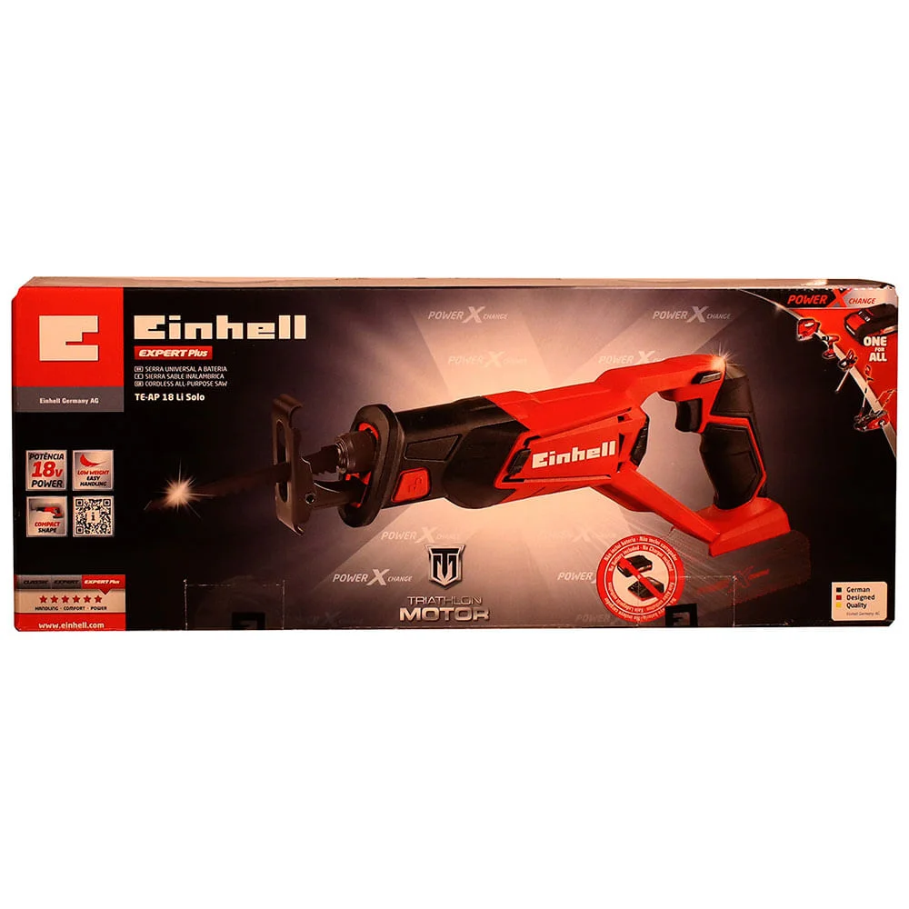 Serra Sabre à Bateria( Não Acompanha) 18V TE-AP 18 LI-SOLO 4326305 Einhell