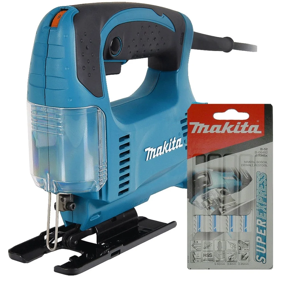 Serra Tico Tico 450 Watts 4327 -P e Jogo de Lâminas Makita