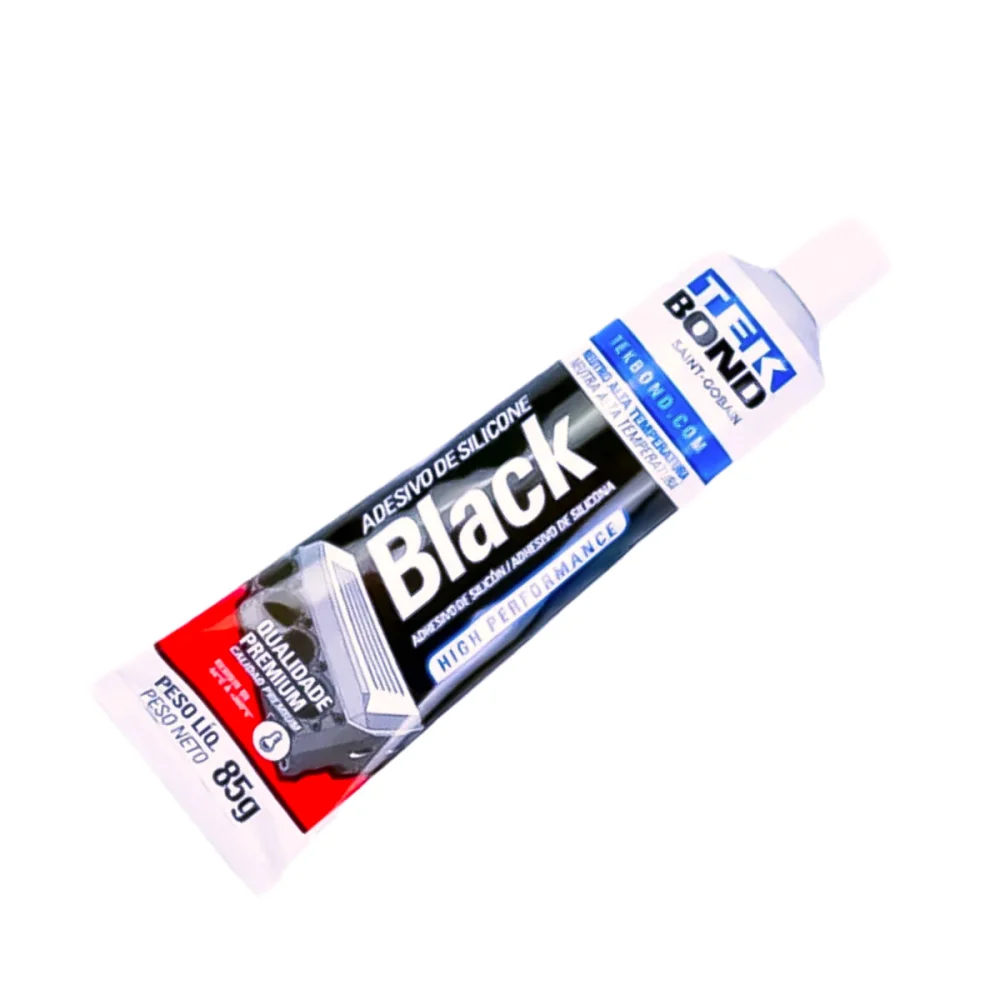 Silicone High Performance Oxímico Black Tekbond 85g Preto
