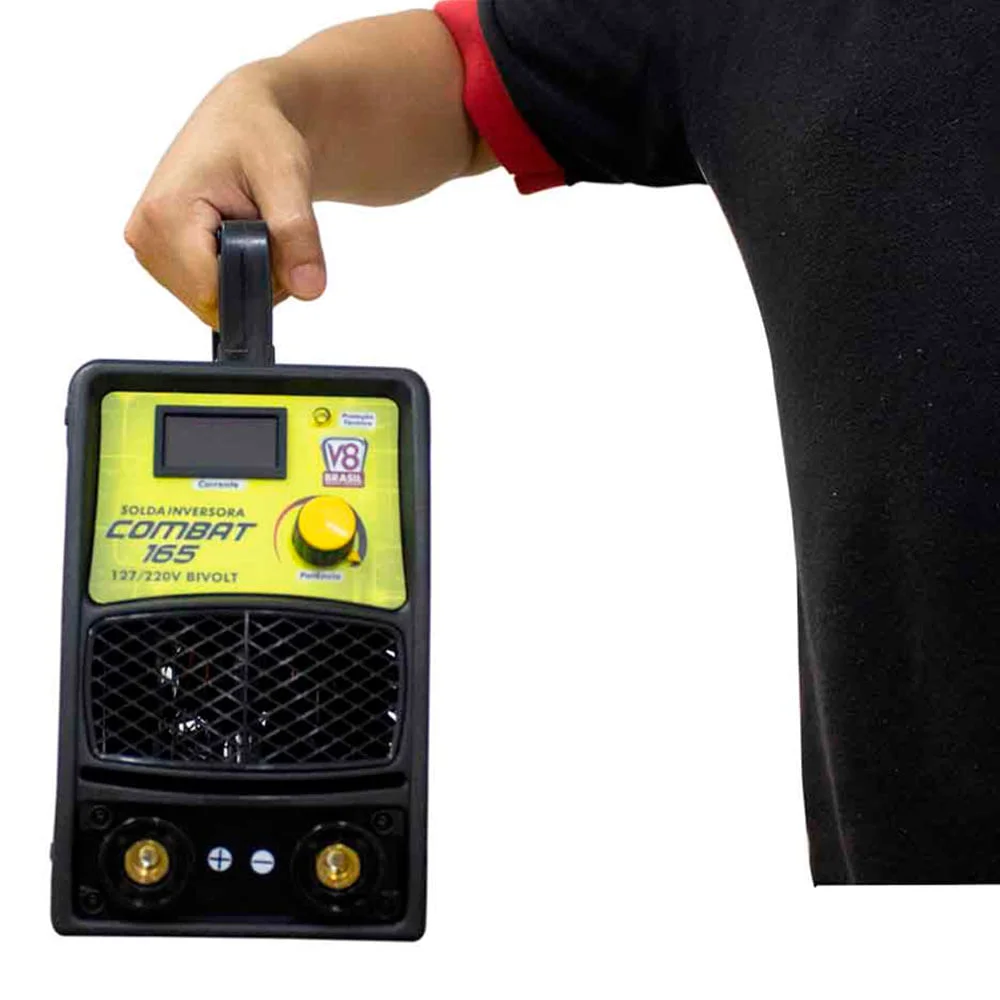 Solda Inversora Combat 165 120 A 20046 V8 Brasil Bivolt
