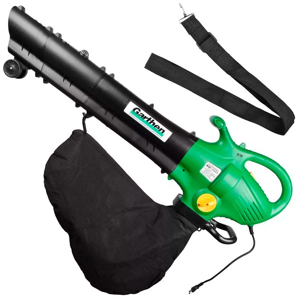 Soprador Sugador de Folhas Elétricos 3000W GSS-3000 Garthen