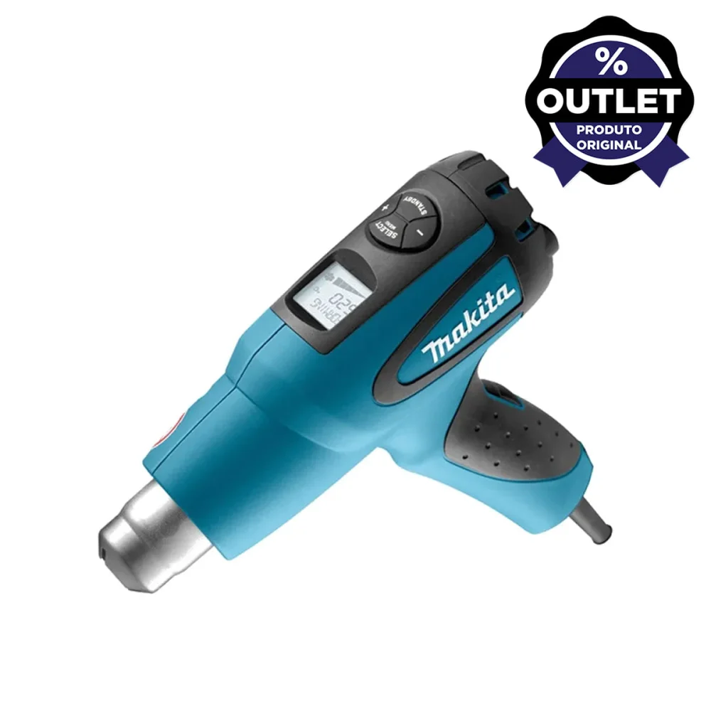 Soprador Térmico Digital HG651CK Makita Outlet 110 Volts