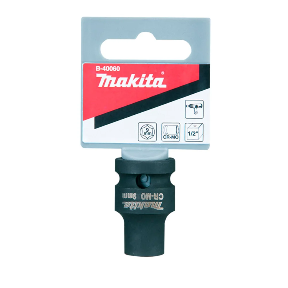 Soquete de Impacto 9x38mm com Encaixe de 1/2 Pol B-40060 Makita