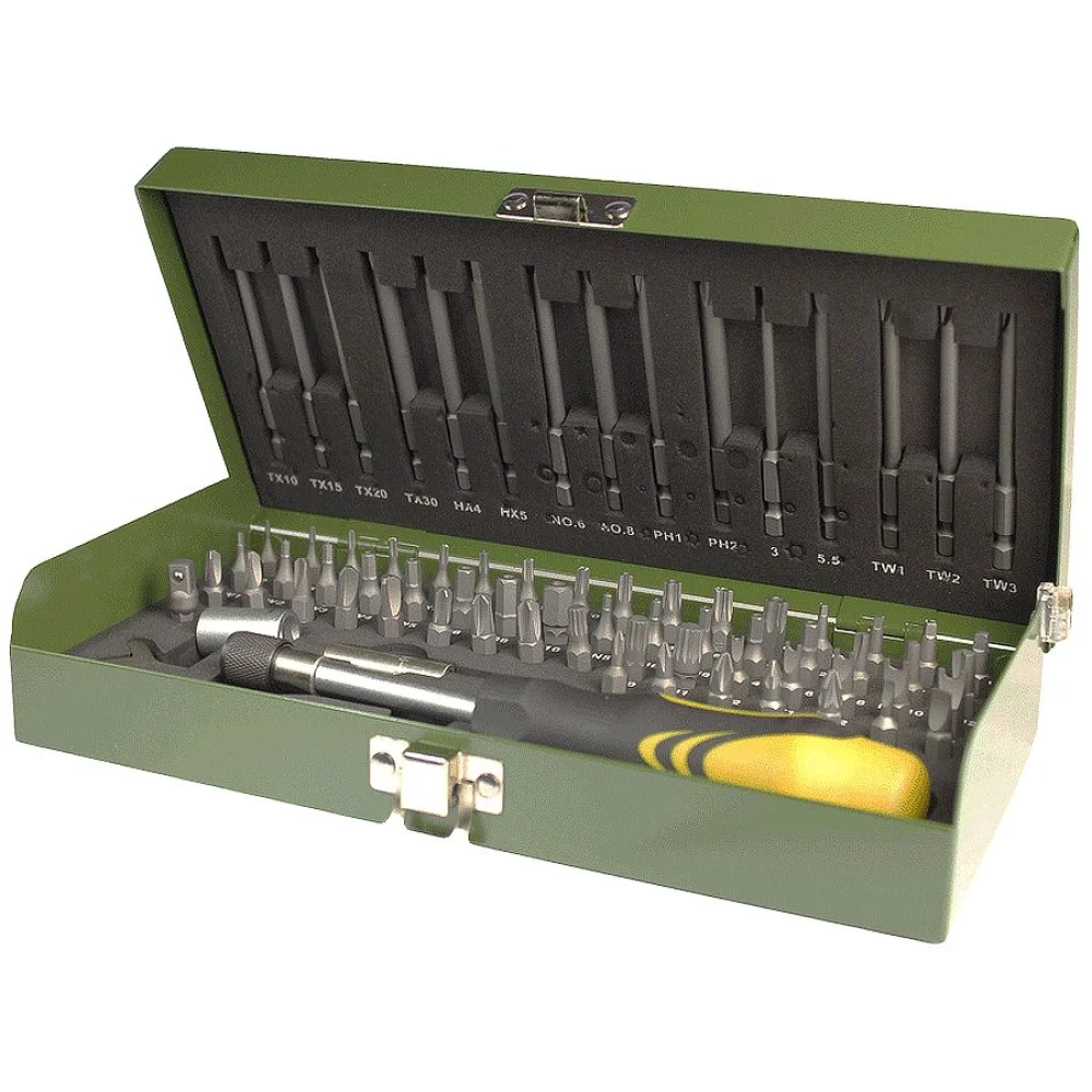 Super Kit com 75 Bits 23107 Proxxon