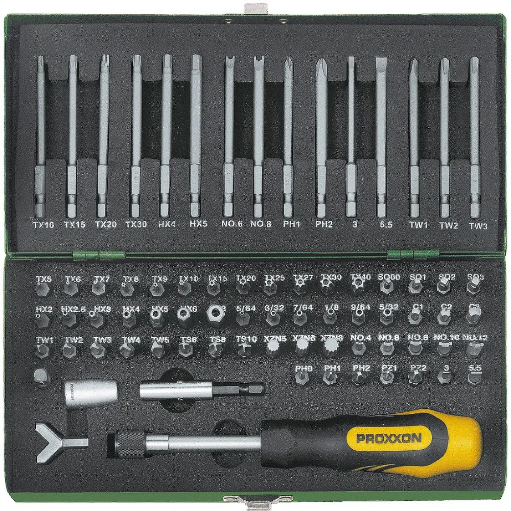 Super Kit com 75 Bits 23107 Proxxon