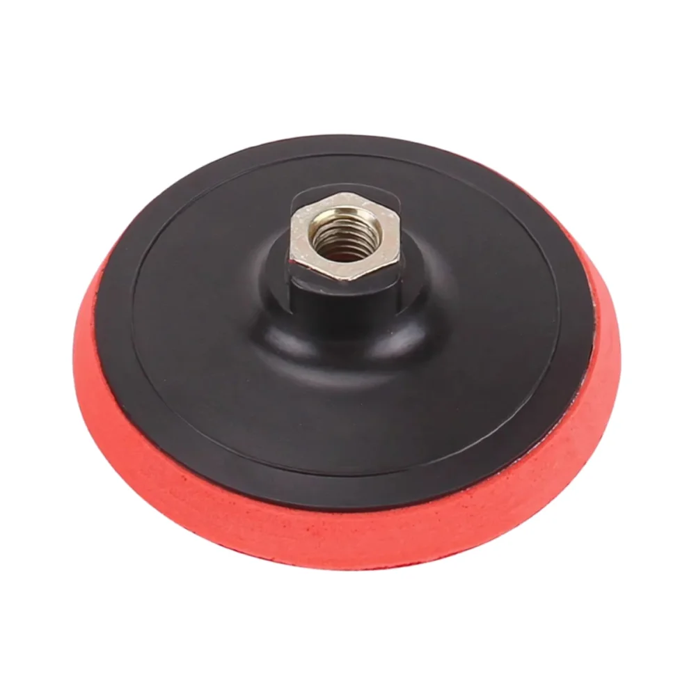 Suporte de Lixa de Borracha com Velcro e Pino M14x115mm para Furadeira