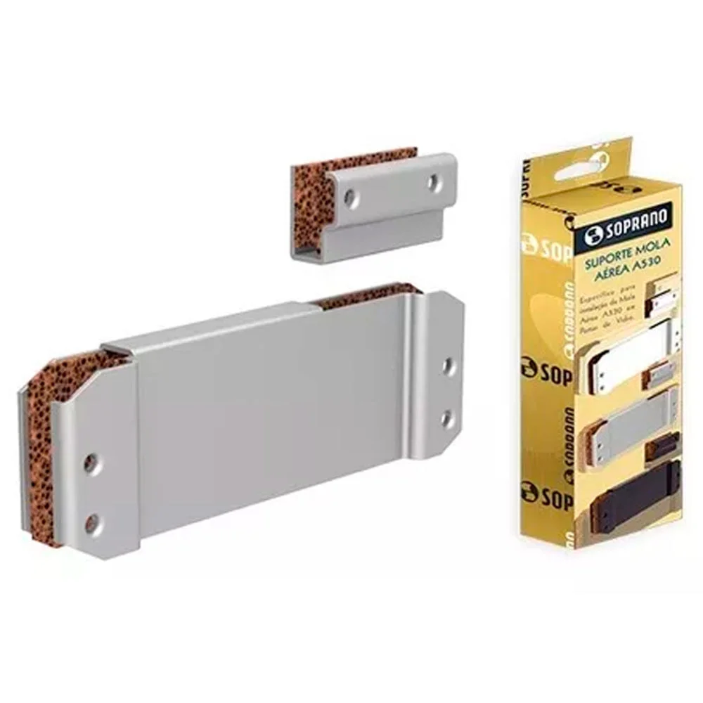 Suporte para Mola Aérea A530 para Porta de Vidro Soprano