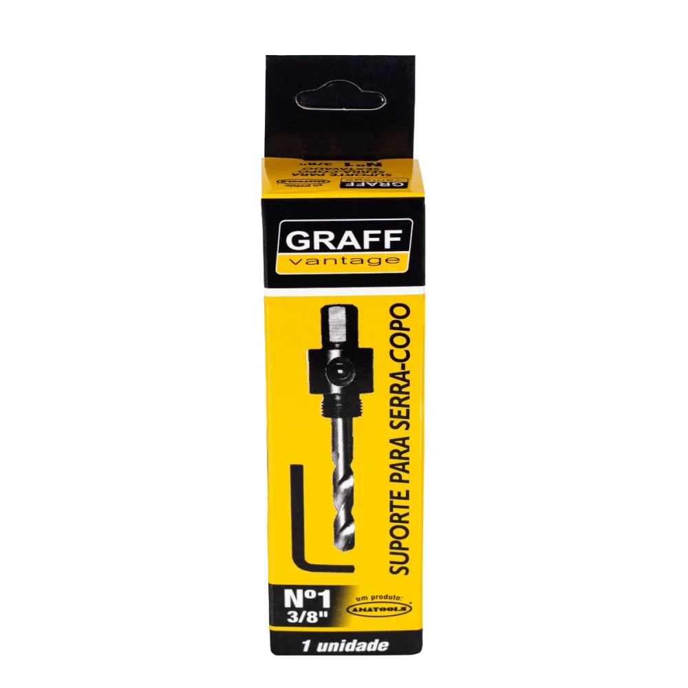 Suporte para Serra Copo Nº 1 14-30mm Graff Vantage