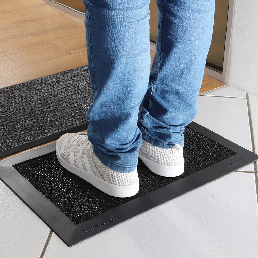 Tapete Sanitizante 38 x 58 cm Kapazi Preto