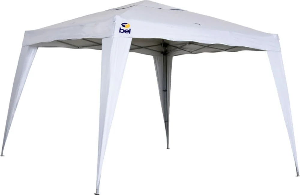 Tenda Gazebo Dobrável de Alumínio 3x3 Poliester C/Silver Coating - Belfix