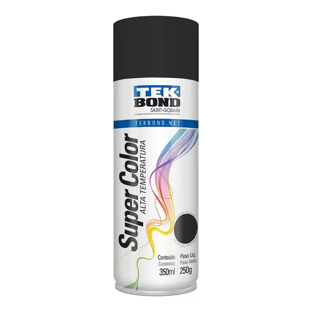 Tinta Aerossol Alta Temperatura Tsa1167 Tekbond 350ml
