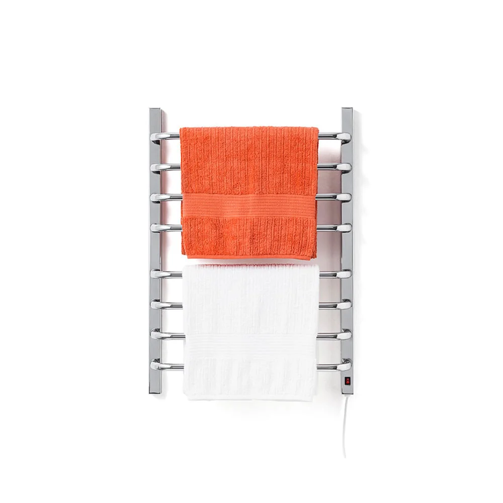 Toalheiro Térmico para 2 Toalhas Cromado