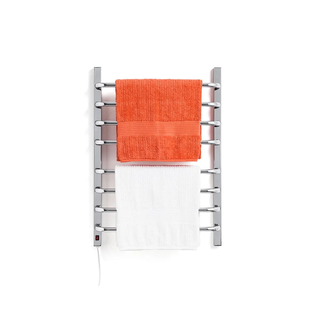 Toalheiro Térmico para 2 Toalhas Cromado