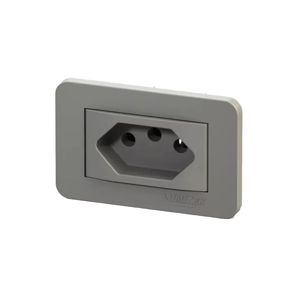 Tomada para Móveis 10ah Abnt10A Lumitek