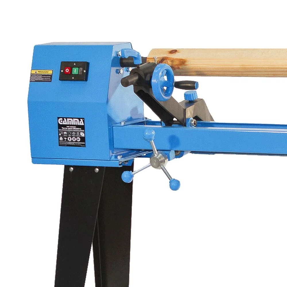 Torno para Madeira com Copiador 500 Watts G682BR Gamma Ferramentas Bivolt