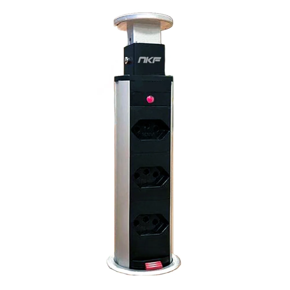 Torre de Tomada Multiplug 3 Tomadas Bivolt
