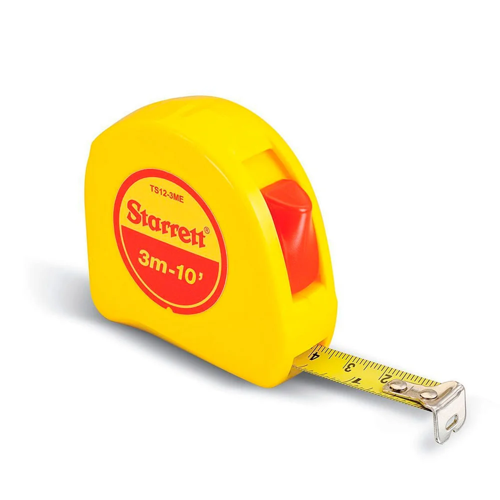 Trena de Bolso 3 Metros KTS12-3ME-S Starrett Amarelo