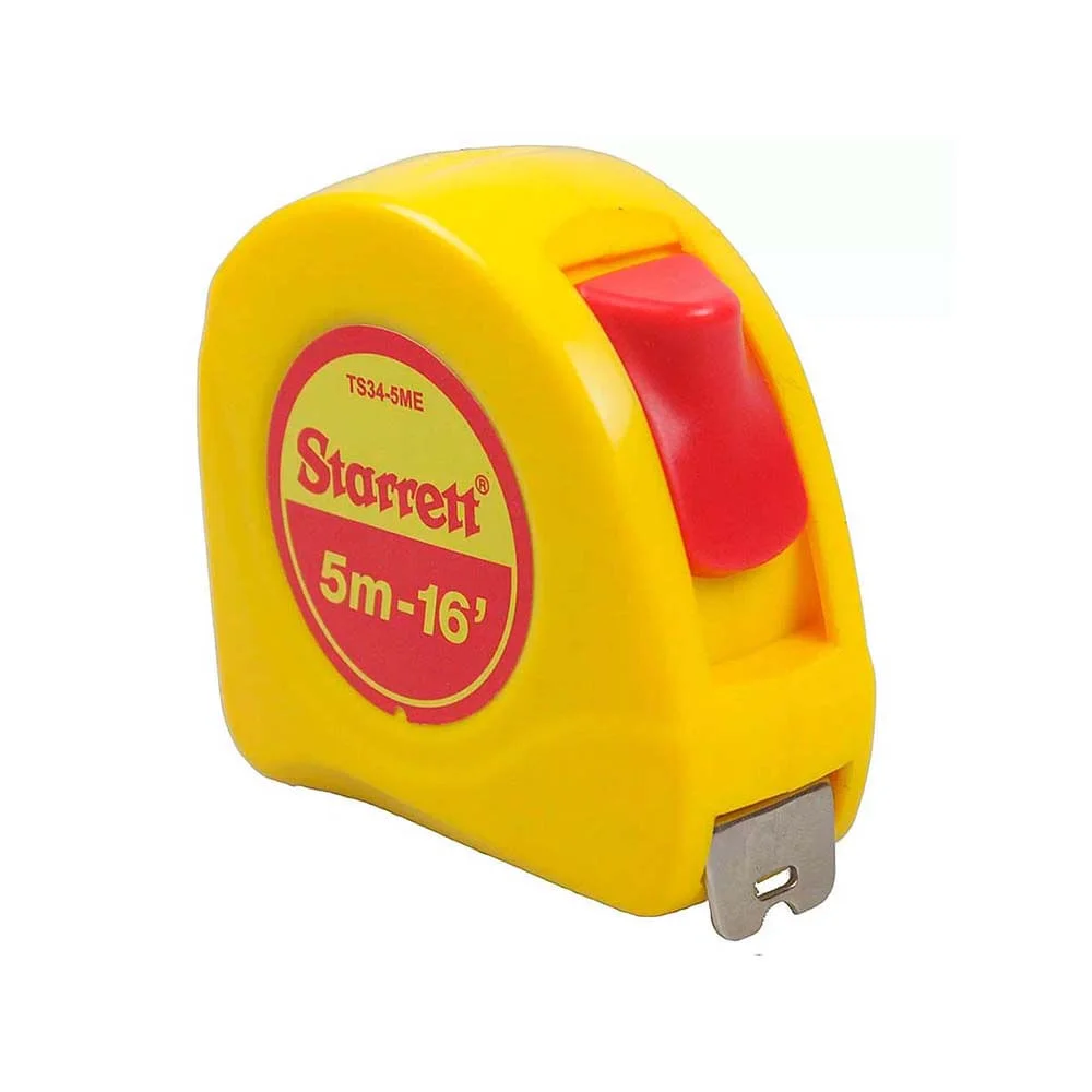 Trena de Bolso 5 Metros KTS34-5ME-S Starrett Amarelo