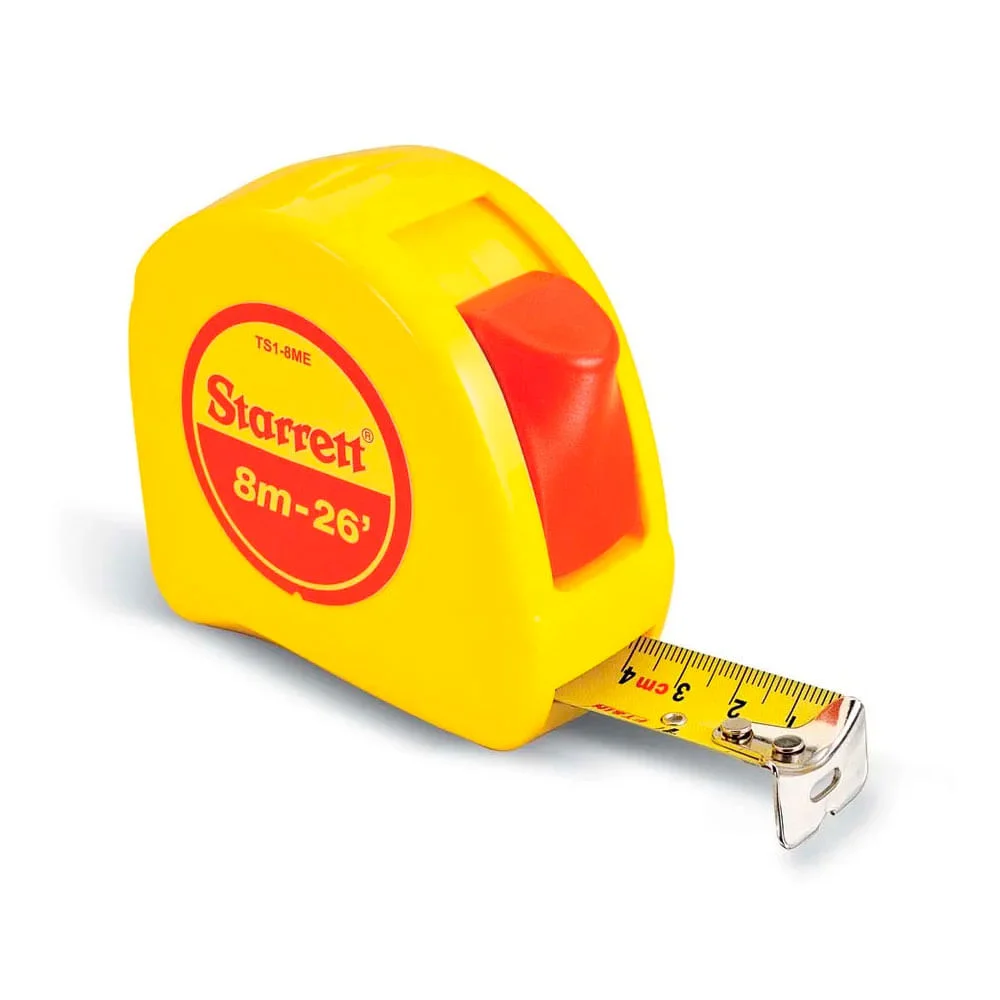 Trena de Bolso 8 Metros KTS1-8ME-S Starrett Amarelo