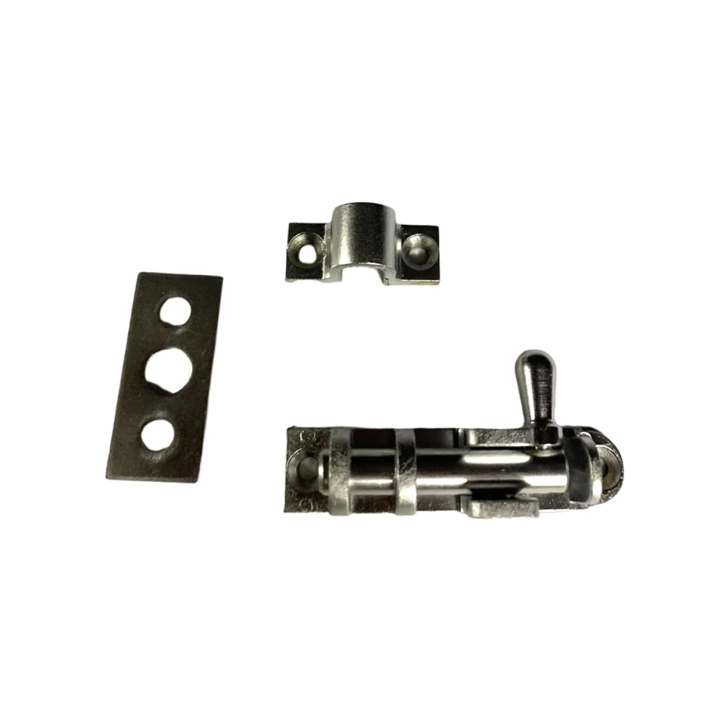 Trinco União Linha Média 5cm Cromo Acetinado 820 União Mundial Outlet