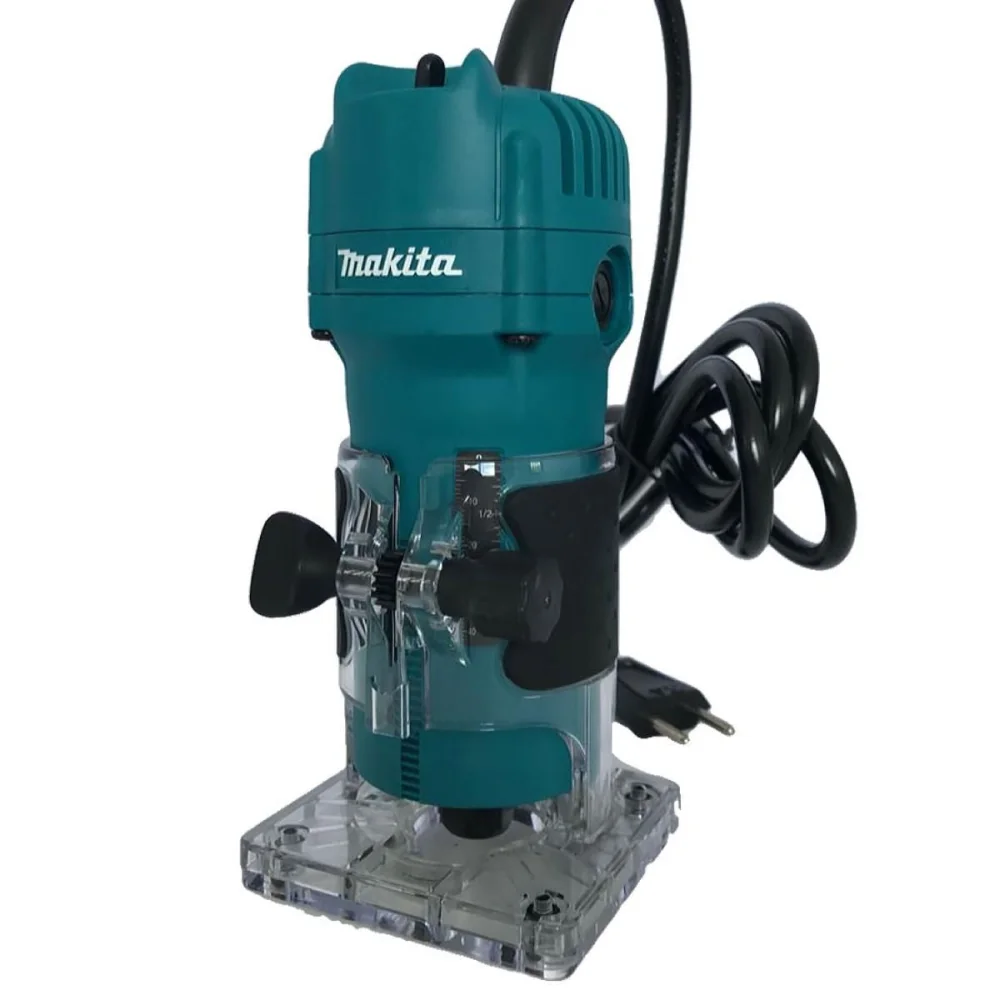 Tupia 6mm 530 Watts 3709 -P e Jogo 3 Fresas D-16461 Makita