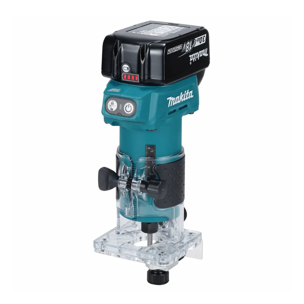 Tupia 6mm à Bateria e Bateria 18V 3.0Ah DRT52F001 Makita