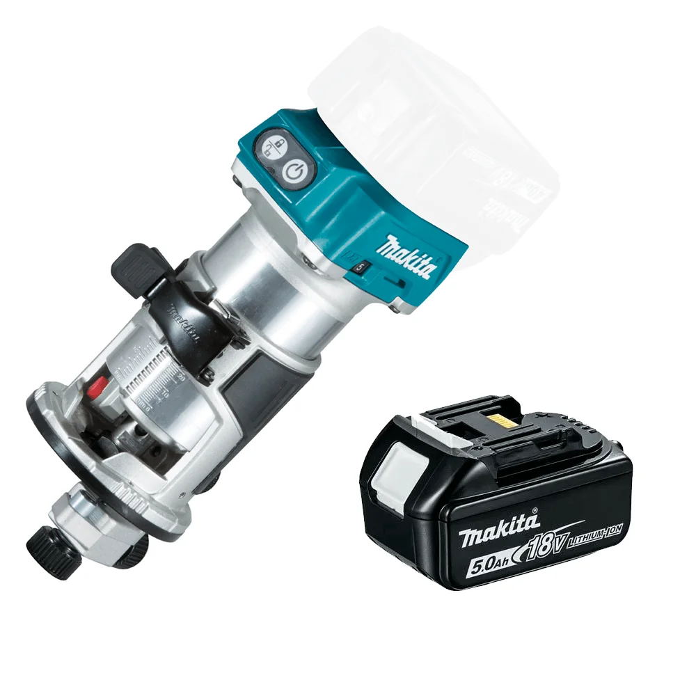 Tupia à Bateria 6 e 8mm 18V DRT50Z P Makita