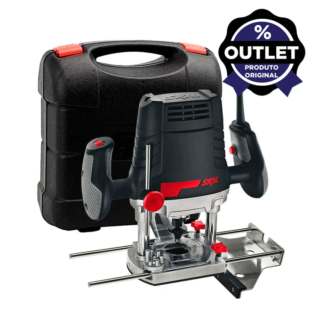 Tupia Coluna 1100 Watts com 13 Acessórios e Maleta 1831 Skil - Outlet