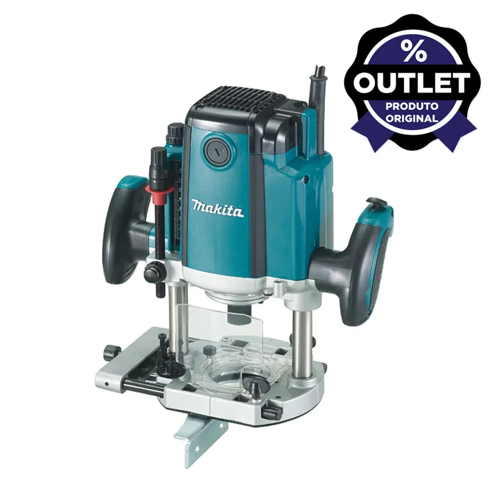 Tupia de Coluna 12mm com Iluminação 1650W RP1801F Makita - Outlet