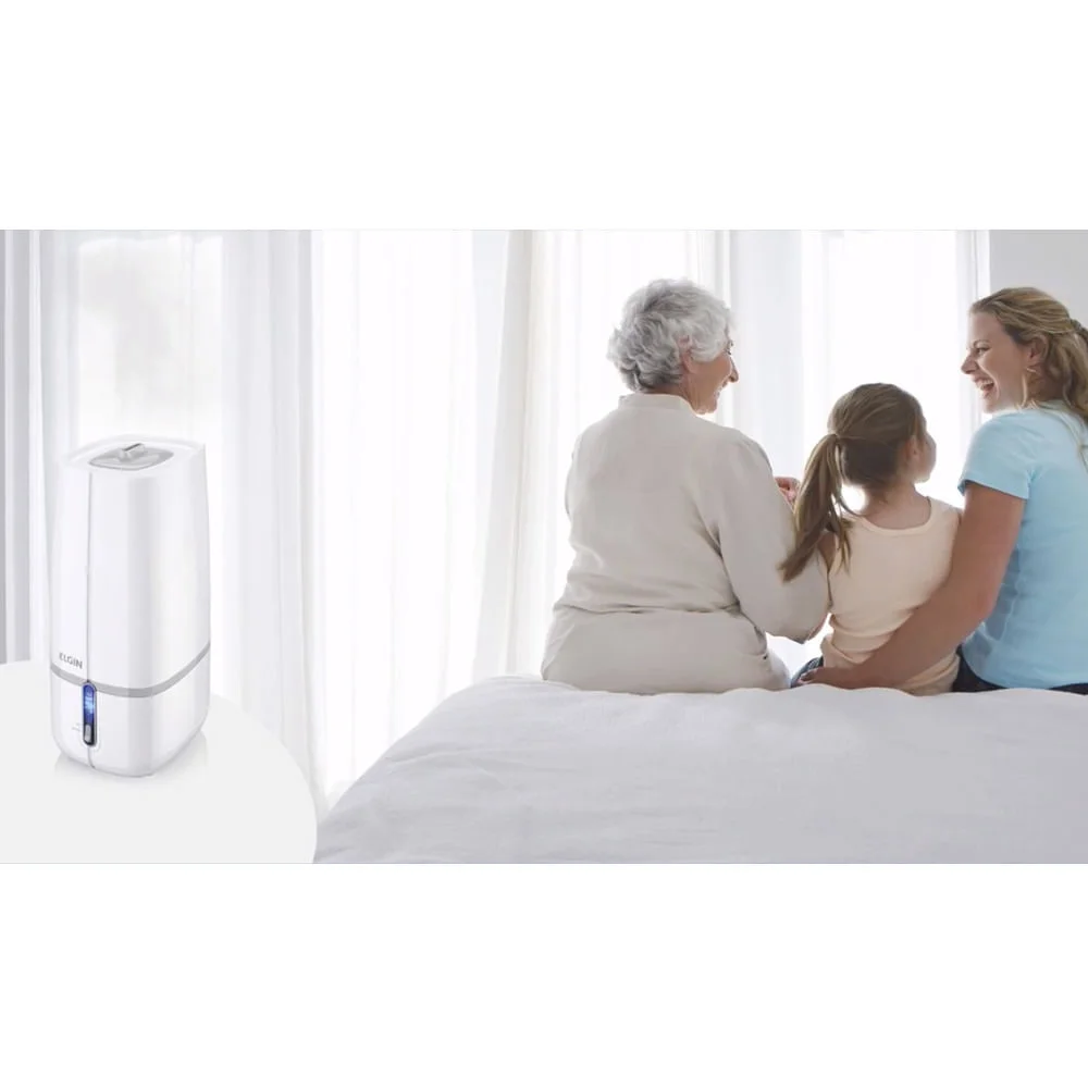 Umidificador de ar Ultrassônico 2 litros Elgin Branco