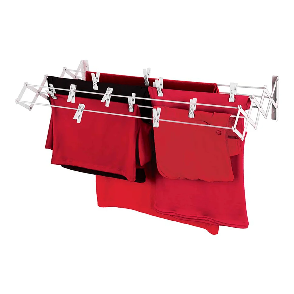 Varal Sanfonado em Aço Pintado 1 Metro 6022 Mor