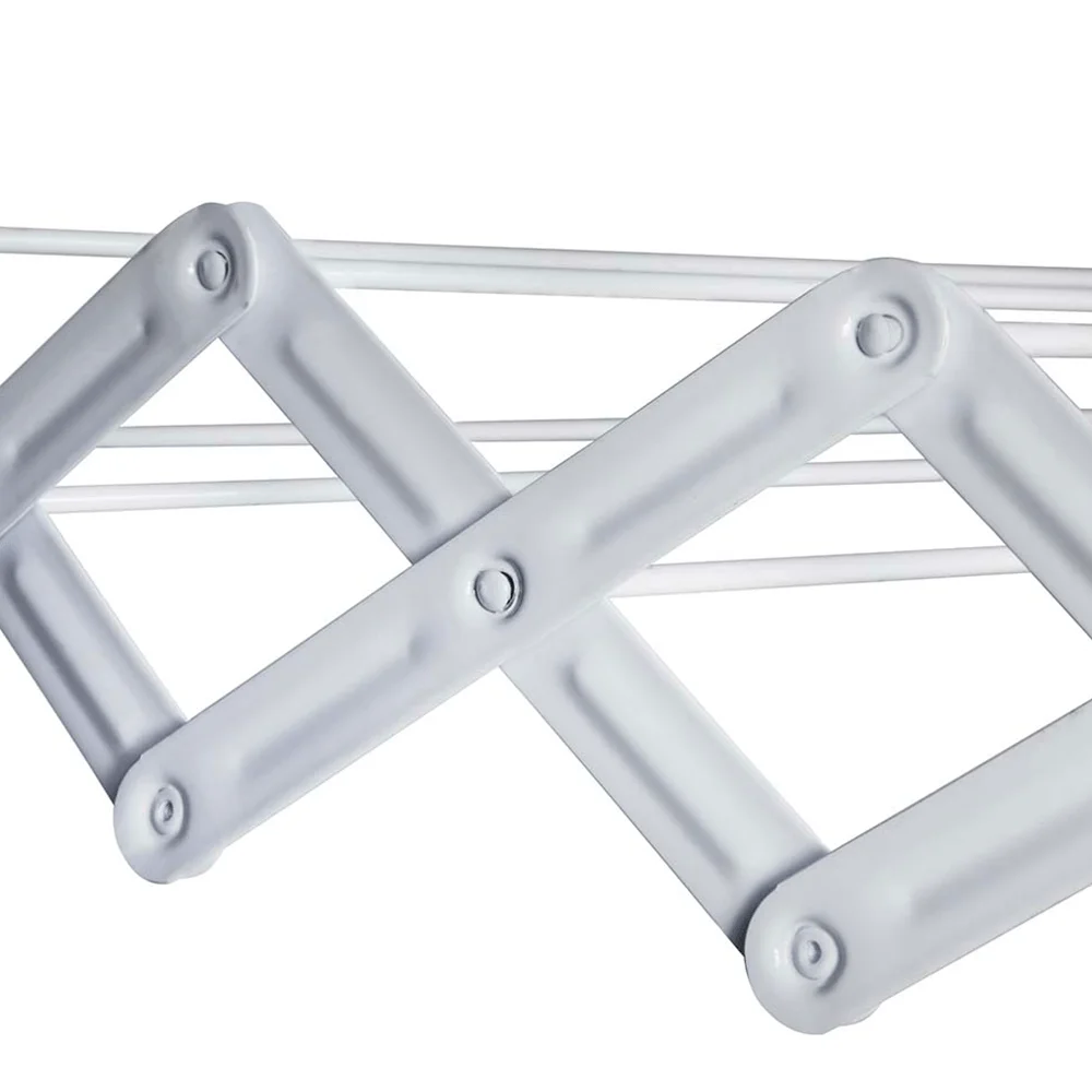 Varal Sanfonado em Aço Pintado 80cm 6021 Mor