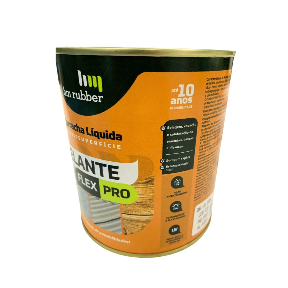 Veda Telha e Parafuso G96 Hm Rubber 900 ml Cinza