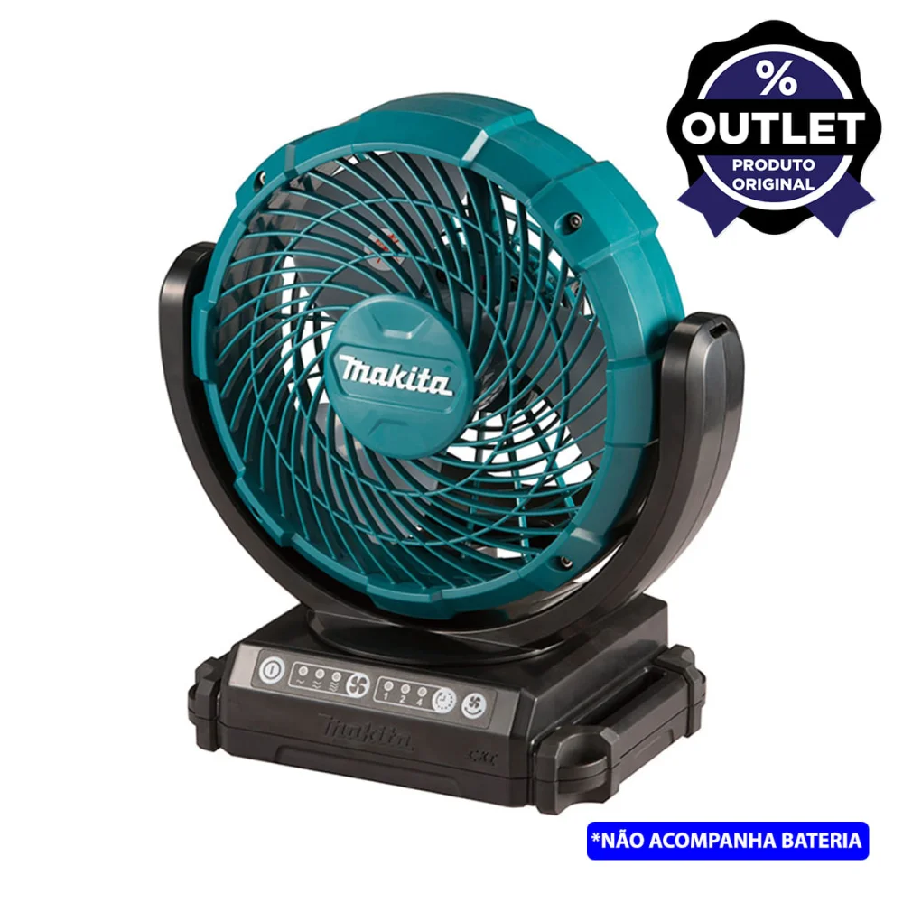 Ventilador 180mm à Bateria Não acompanha 12V CF101DZ Makita Outlet