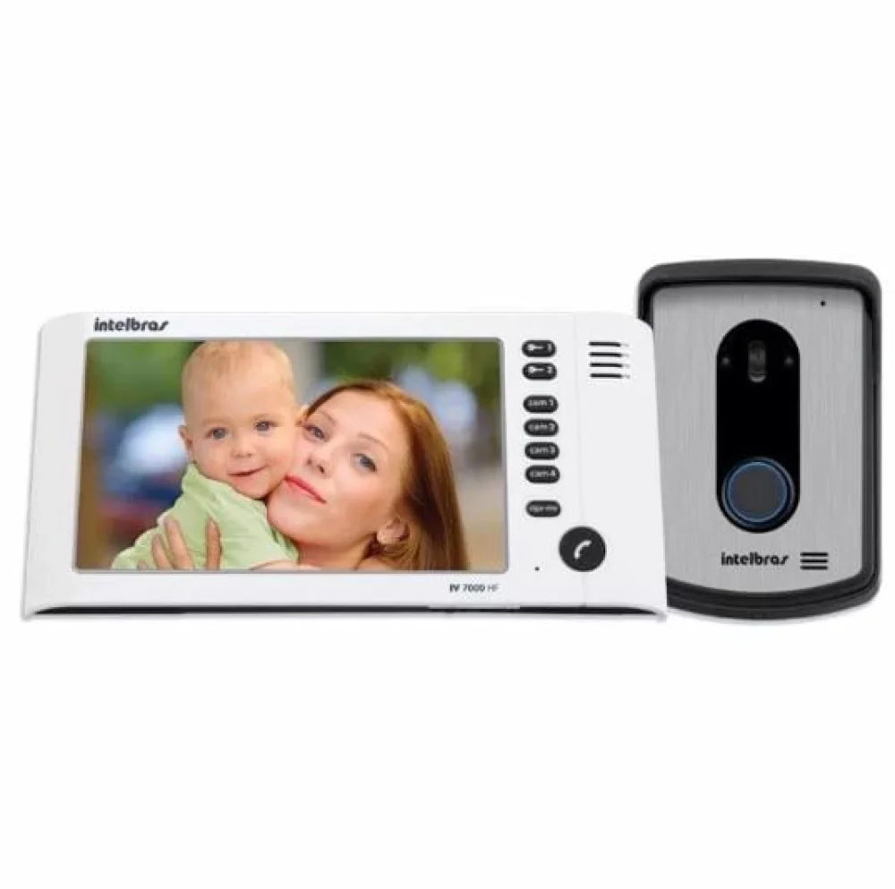 Vídeo Porteiro IV 7010 HF 4520022 Colorido Intelbras