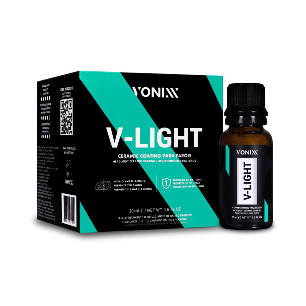 Vitrificador de Faróis V-Light 2018002 Vonixx 20ml