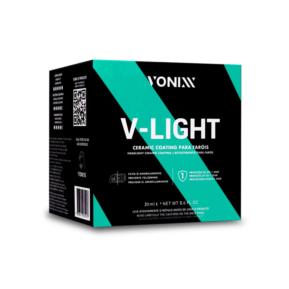 Vitrificador de Faróis V-Light 2018002 Vonixx 20ml