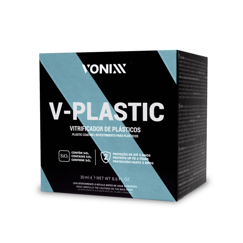 Vitrificador para Plásticos com Aplicador V-Plastic 2018007 Vonixx 20ml