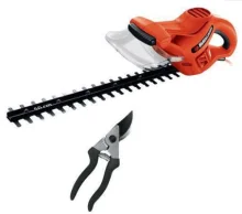 Aparador de Cerca Viva 420W com Alicate HT-500 KIT BlackDecker